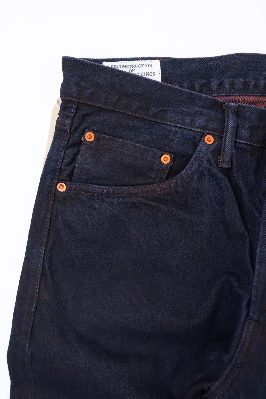 D1908S -  14oz "Bengala" Natural Dye Selvedge Denim - Relaxed Tapered Fit - Image 4