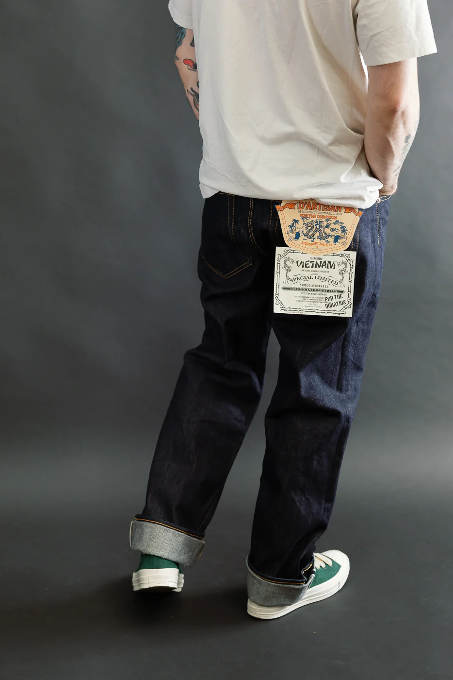 D1909S - 14oz "Vietnam War" Selvedge Denim - Classic Straight - Image 12