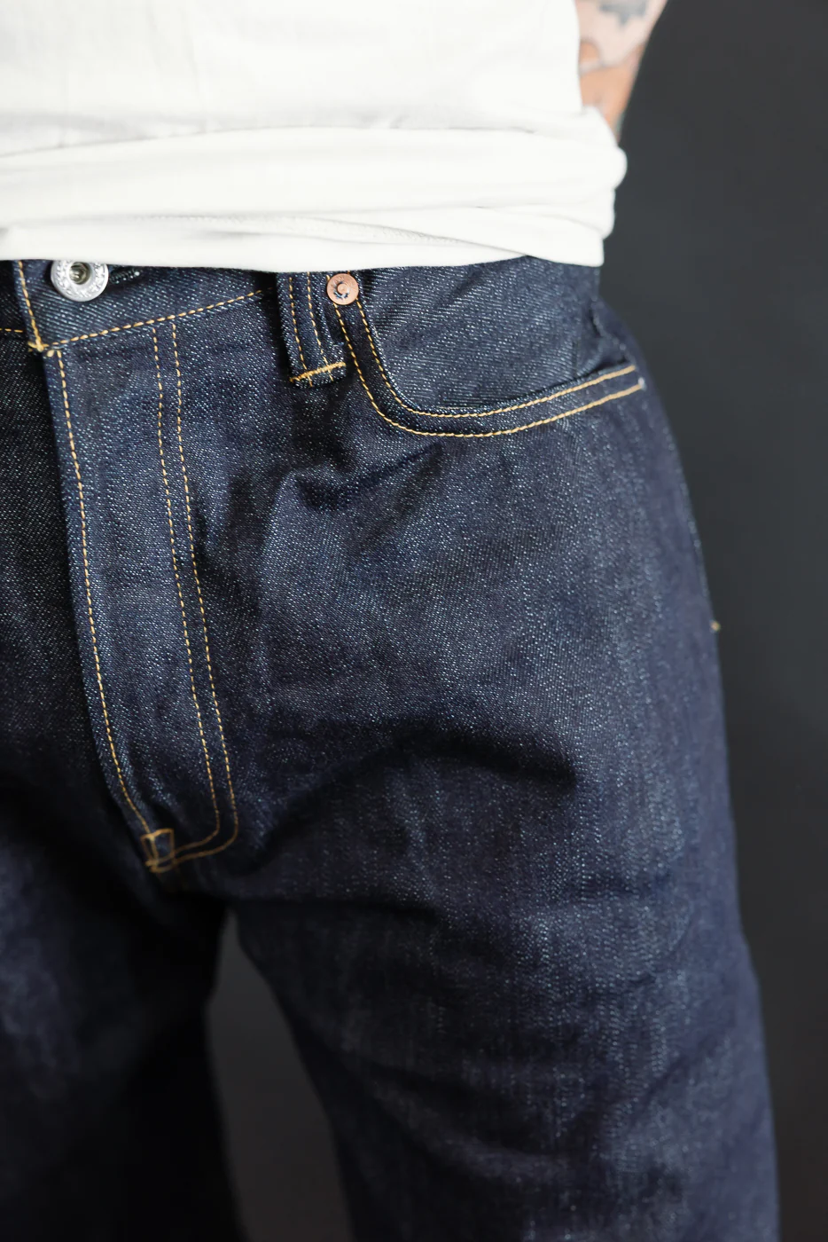 D1909S - 14oz "Vietnam War" Selvedge Denim - Classic Straight - Image 15