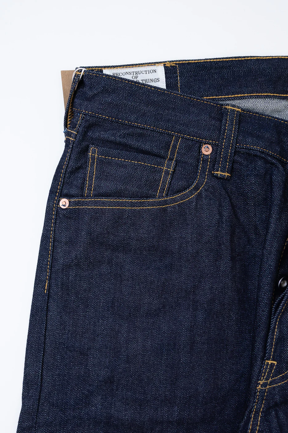 D1909S - 14oz "Vietnam War" Selvedge Denim - Classic Straight - Image 3