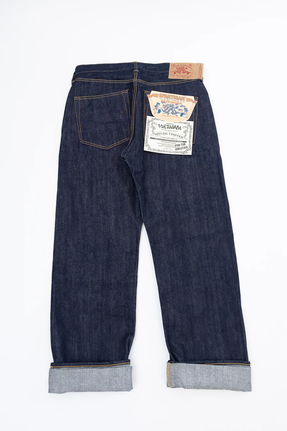 D1909S - 14oz "Vietnam War" Selvedge Denim - Classic Straight - Image 5