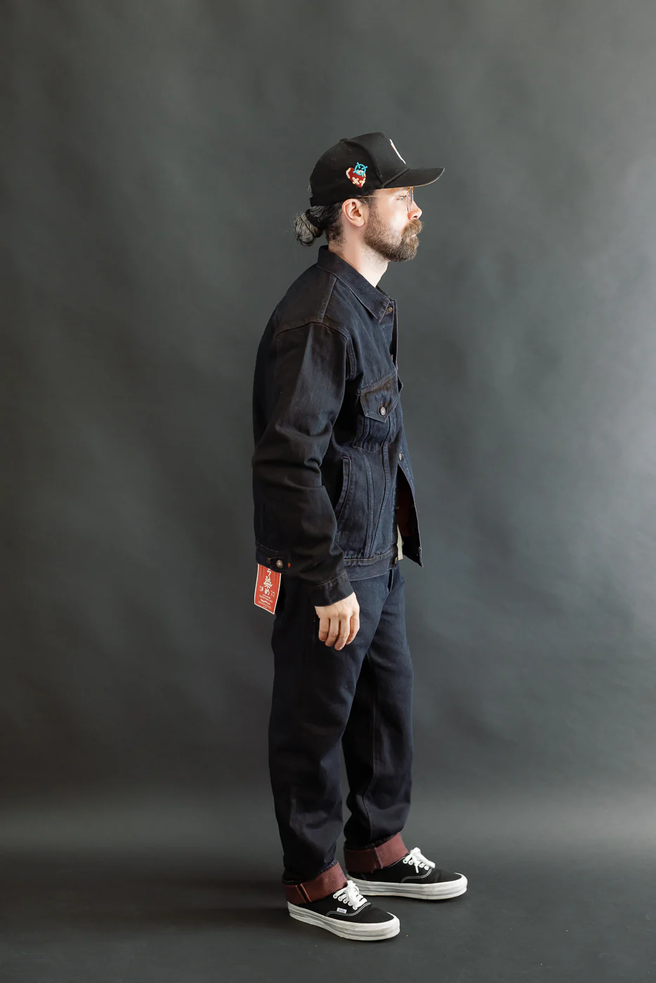D4621 - 14oz "Bengala" Natural Dye Selvedge - Type III Jacket - Image 10