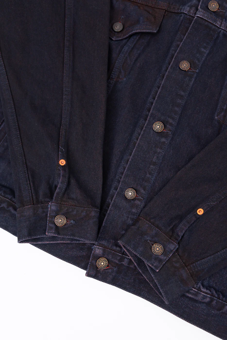 D4621 - 14oz "Bengala" Natural Dye Selvedge - Type III Jacket - Image 4