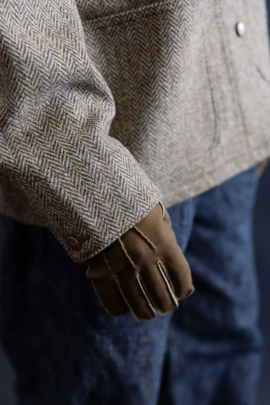Damien Glove - Loden - Image 5