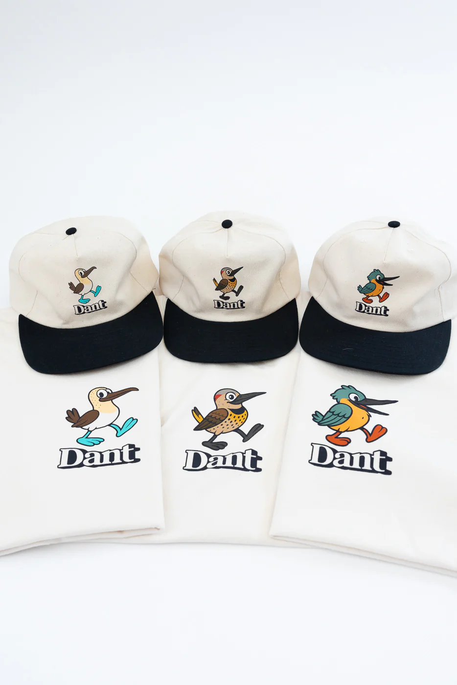 Dant "Blue Footed Booby" Cap - Ecru x Black - Image 21
