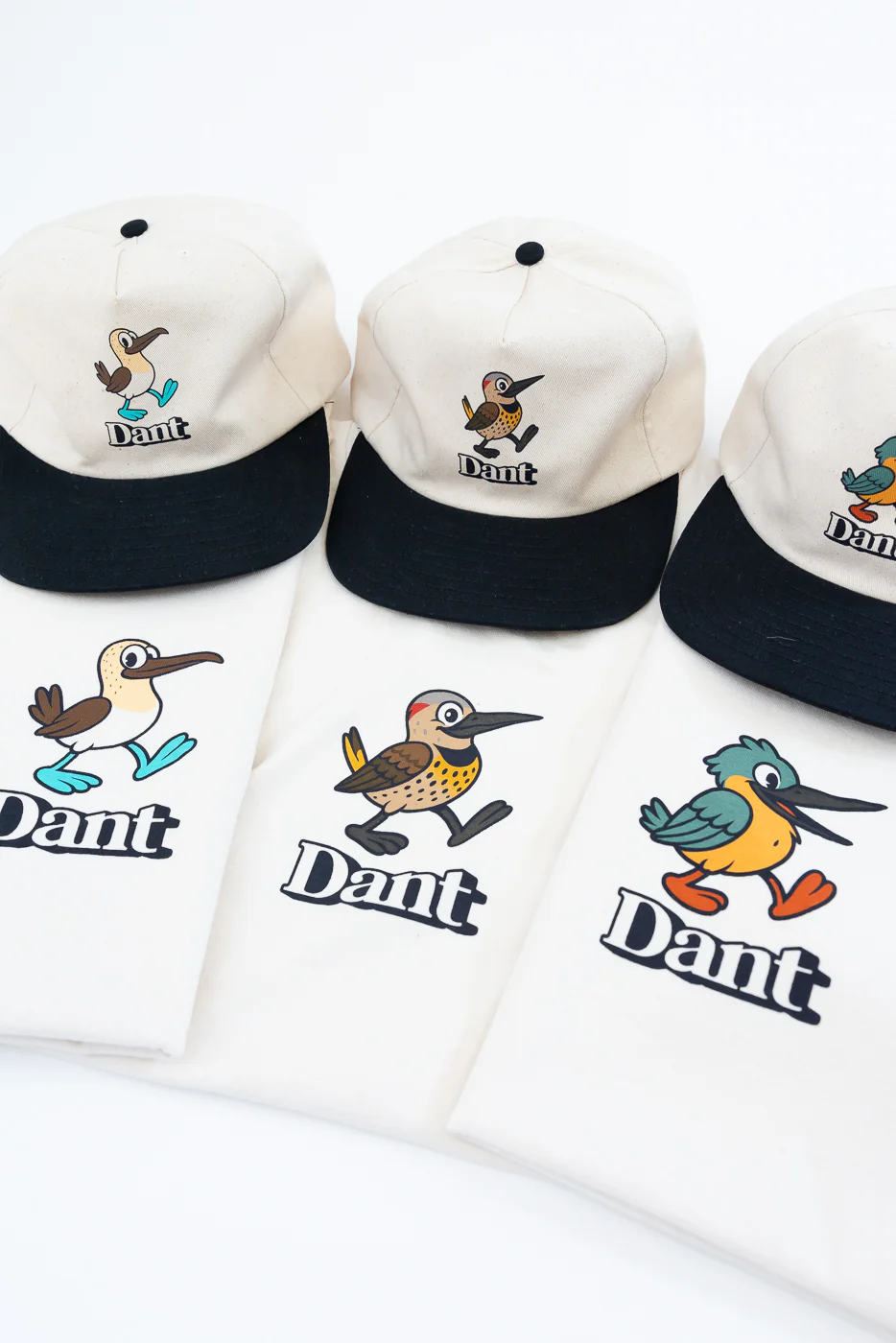 Dant "Blue Footed Booby" Cap - Ecru x Black - Image 23