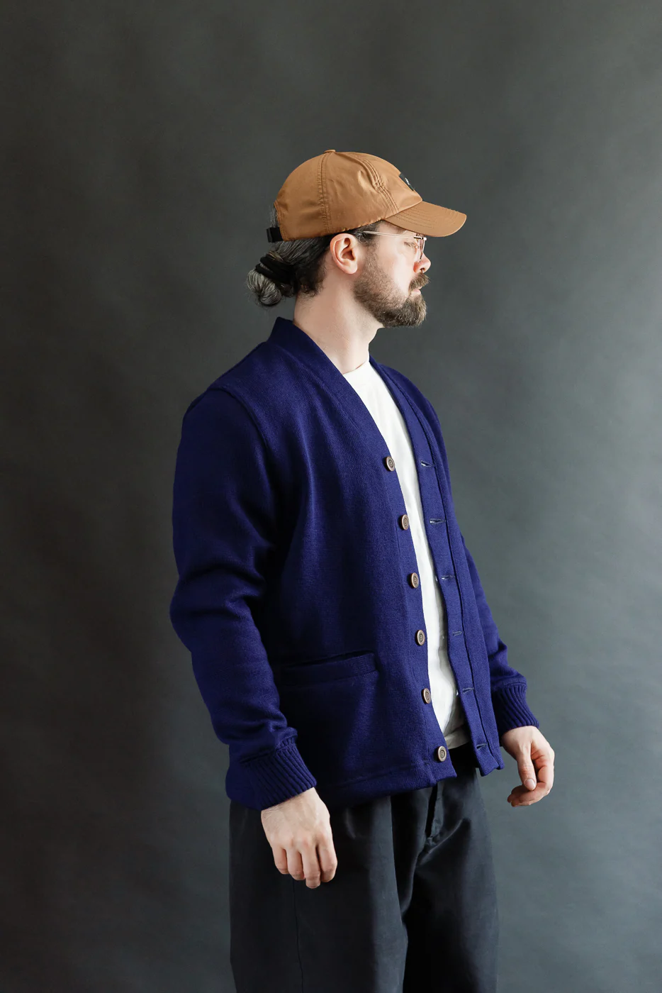 Dant Exclusive Classic Cardigan - Blurple - Image 13