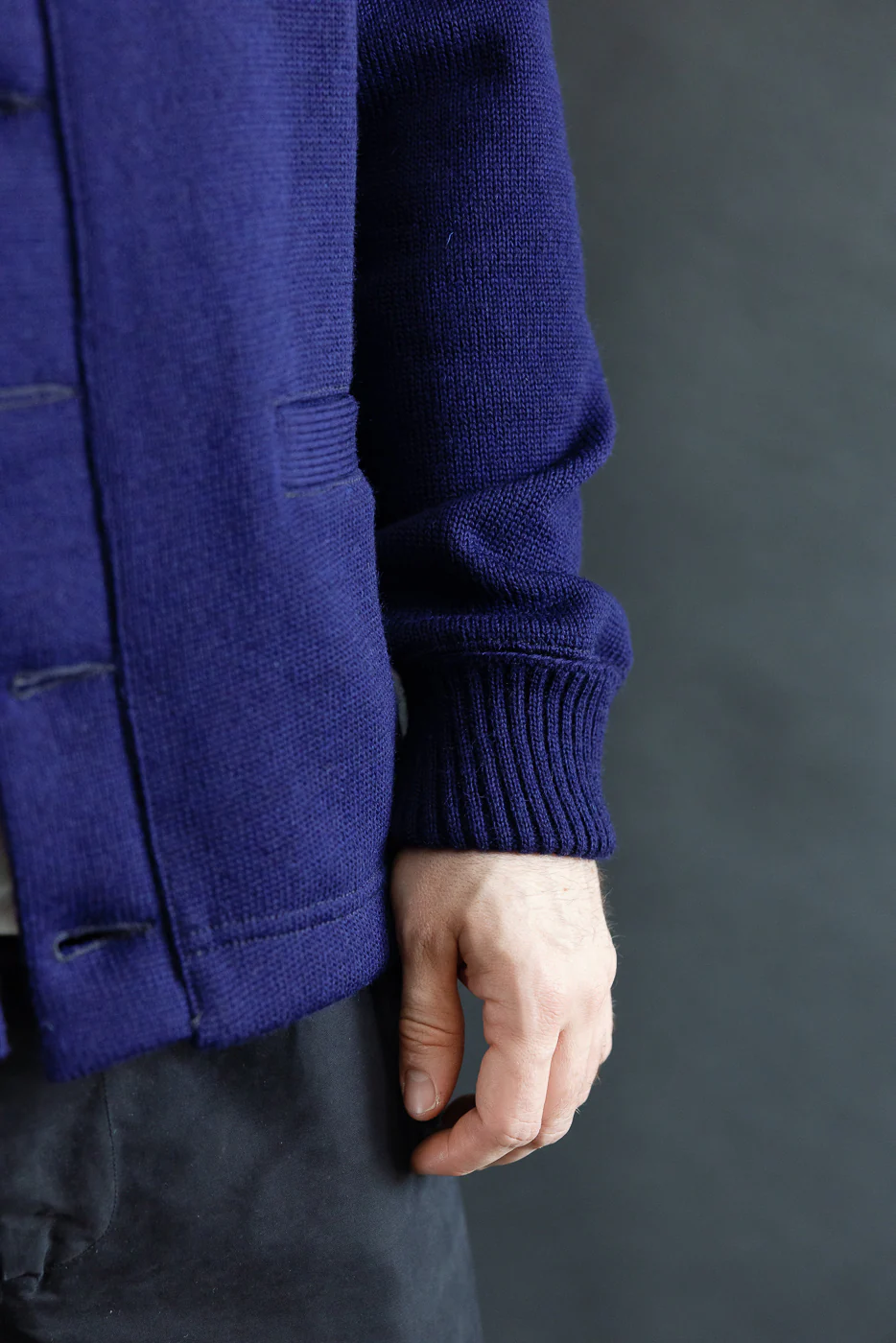 Dant Exclusive Classic Cardigan - Blurple - Image 17