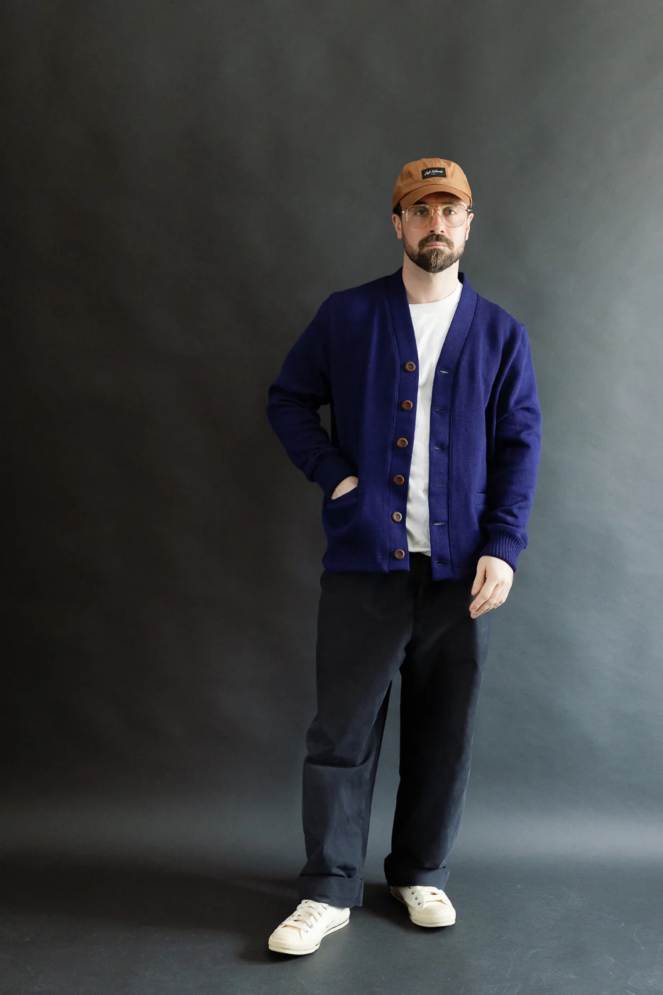 Dant Exclusive Classic Cardigan - Blurple - Image 5