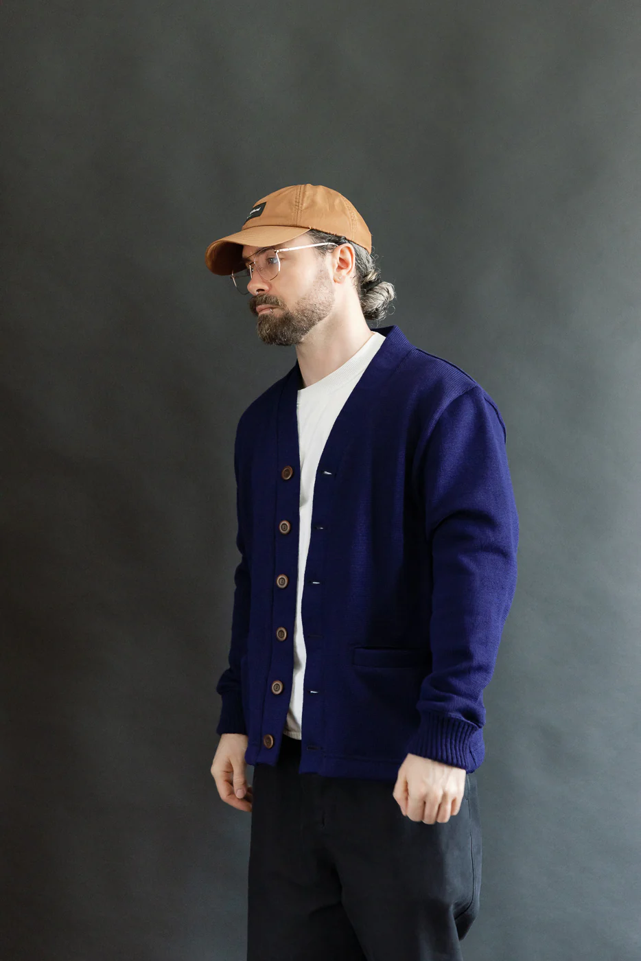 Dant Exclusive Classic Cardigan - Blurple - Image 9