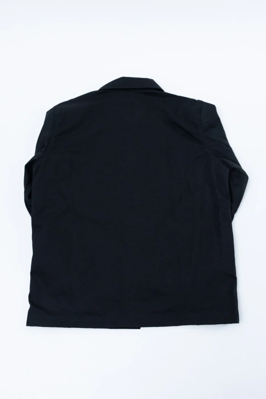 Dant Exclusive Dry Wax Woven Chore Coat - Black HB - Image 4