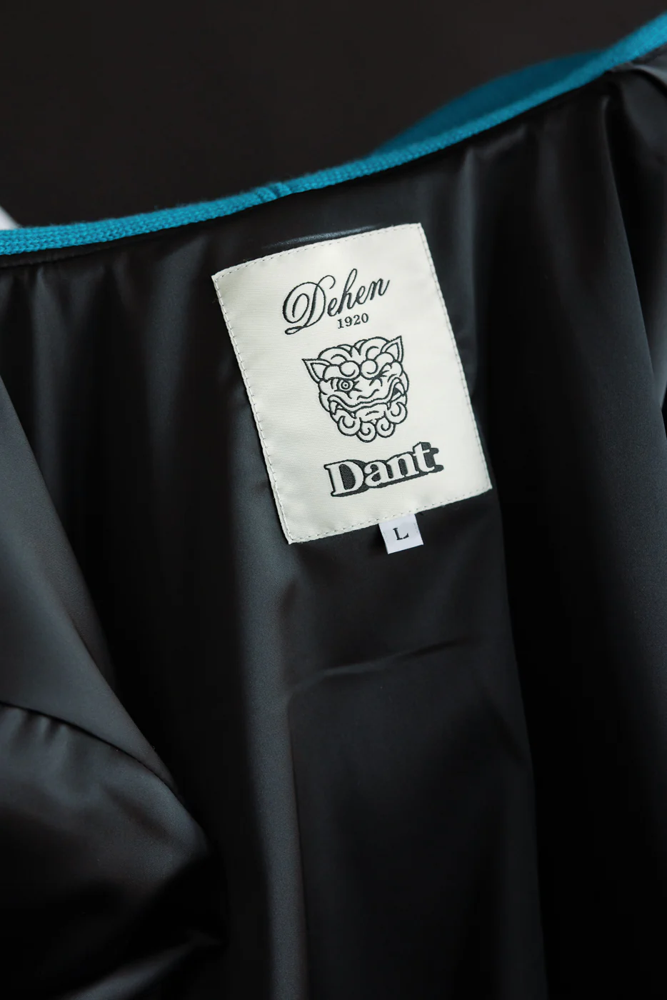 Dant Exclusive Full Zip Moto Hoodie - Aqua - Image 16