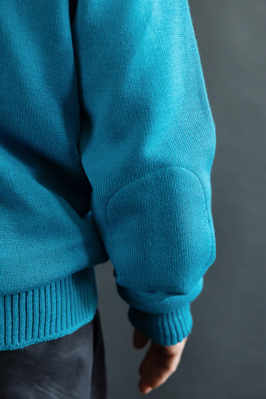 Dant Exclusive Full Zip Moto Hoodie - Aqua - Image 21
