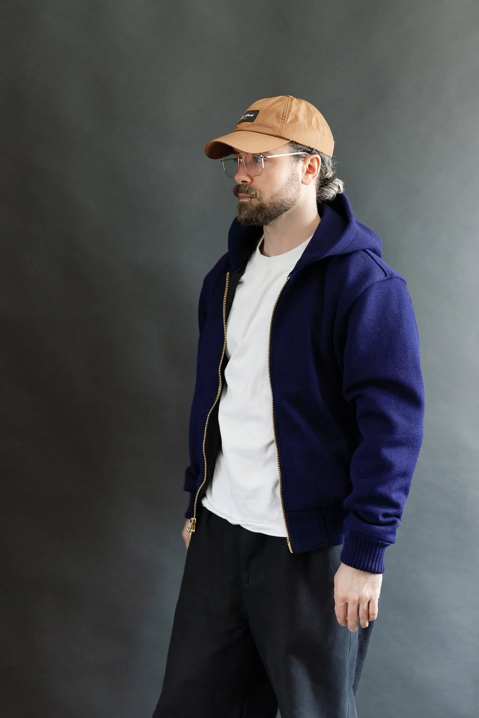 Dant Exclusive Full Zip Moto Hoodie - Blurple - Image 10