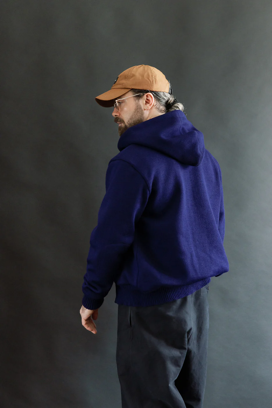 Dant Exclusive Full Zip Moto Hoodie - Blurple - Image 11