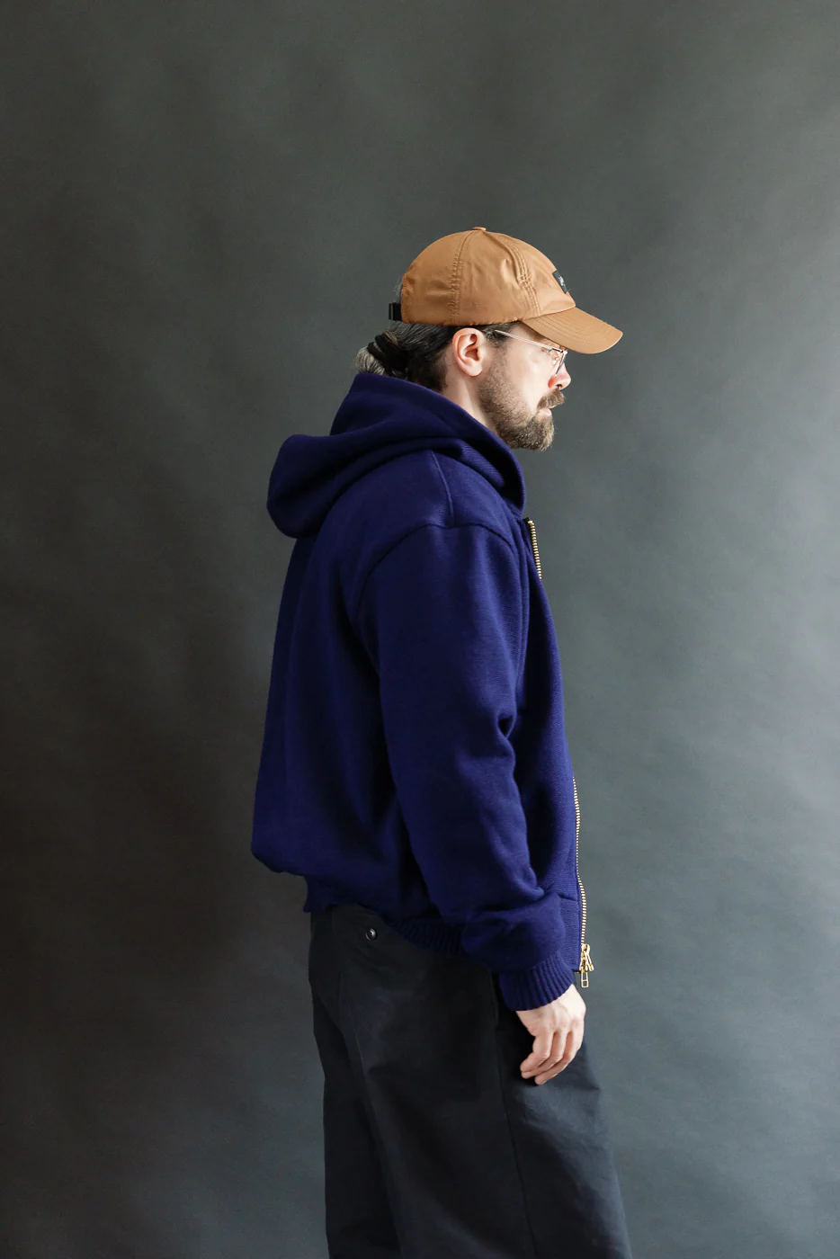 Dant Exclusive Full Zip Moto Hoodie - Blurple - Image 13
