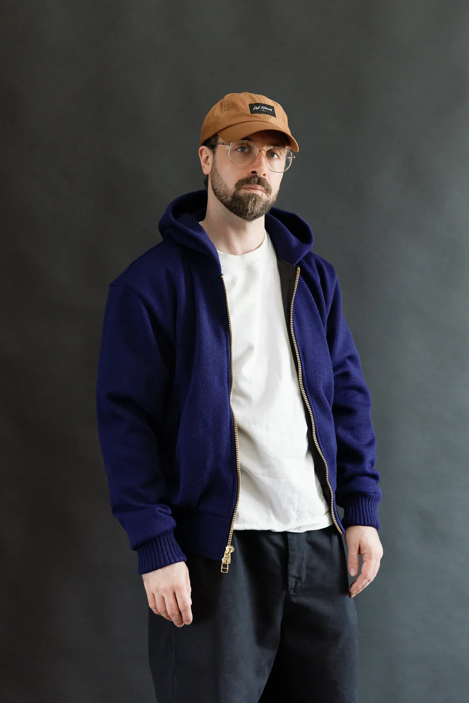 Dant Exclusive Full Zip Moto Hoodie - Blurple - Image 14