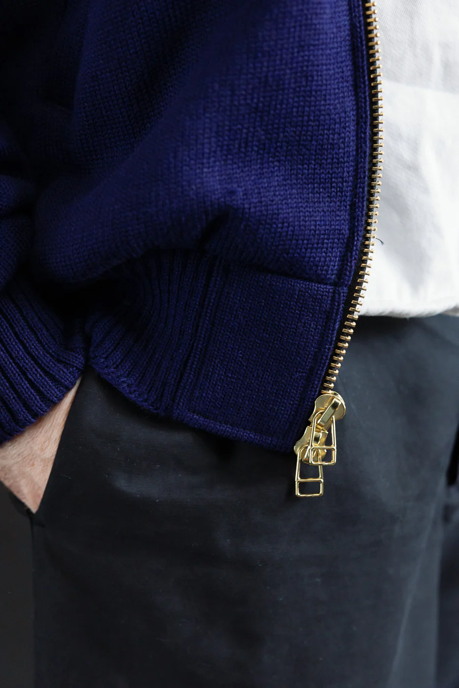 Dant Exclusive Full Zip Moto Hoodie - Blurple - Image 21