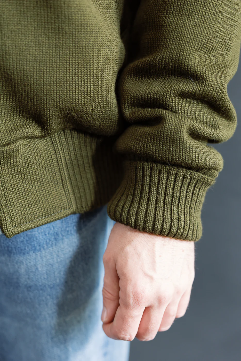 Dant Exclusive Full Zip Moto Hoodie - Loden - Image 23