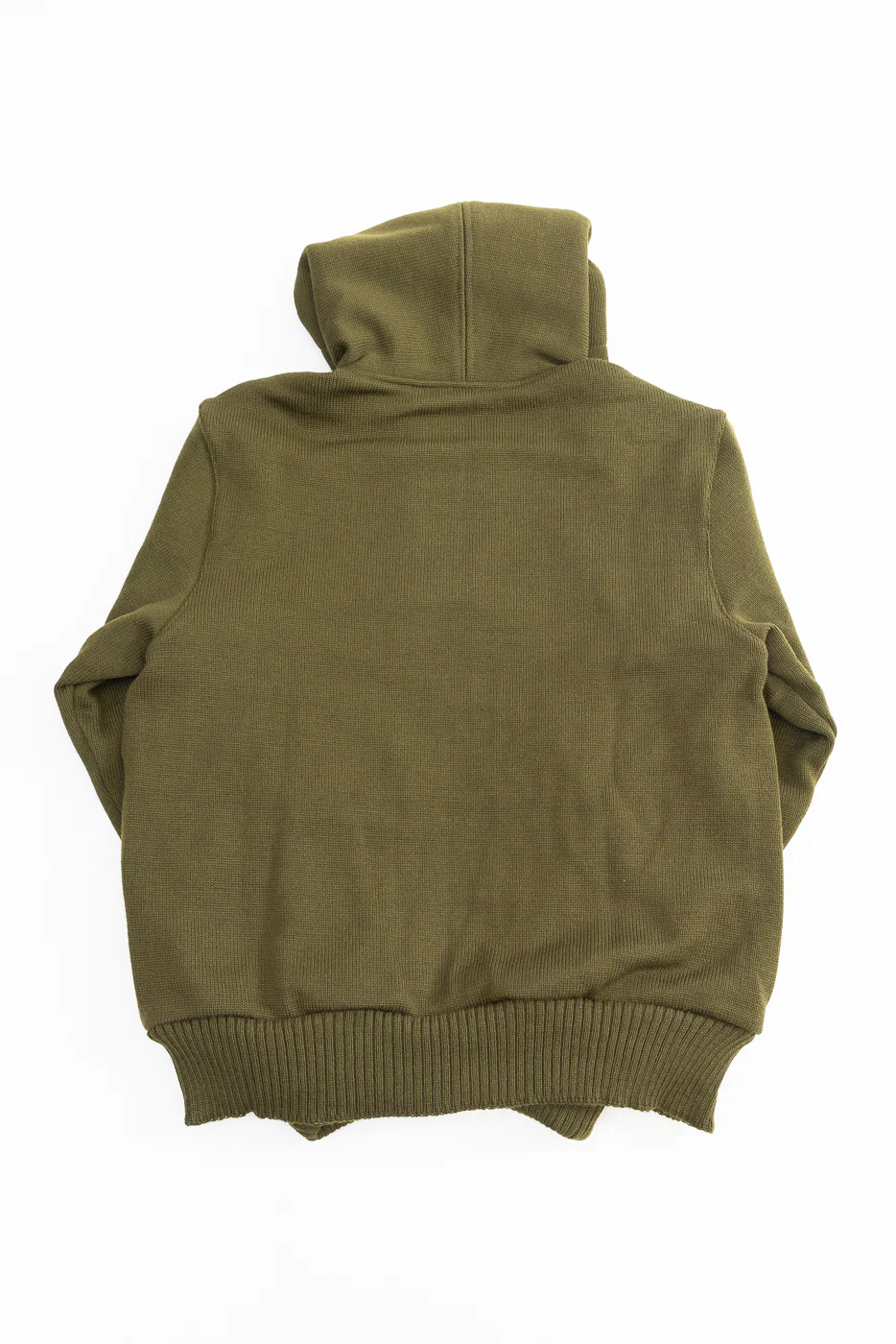 Dant Exclusive Full Zip Moto Hoodie - Loden - Image 6