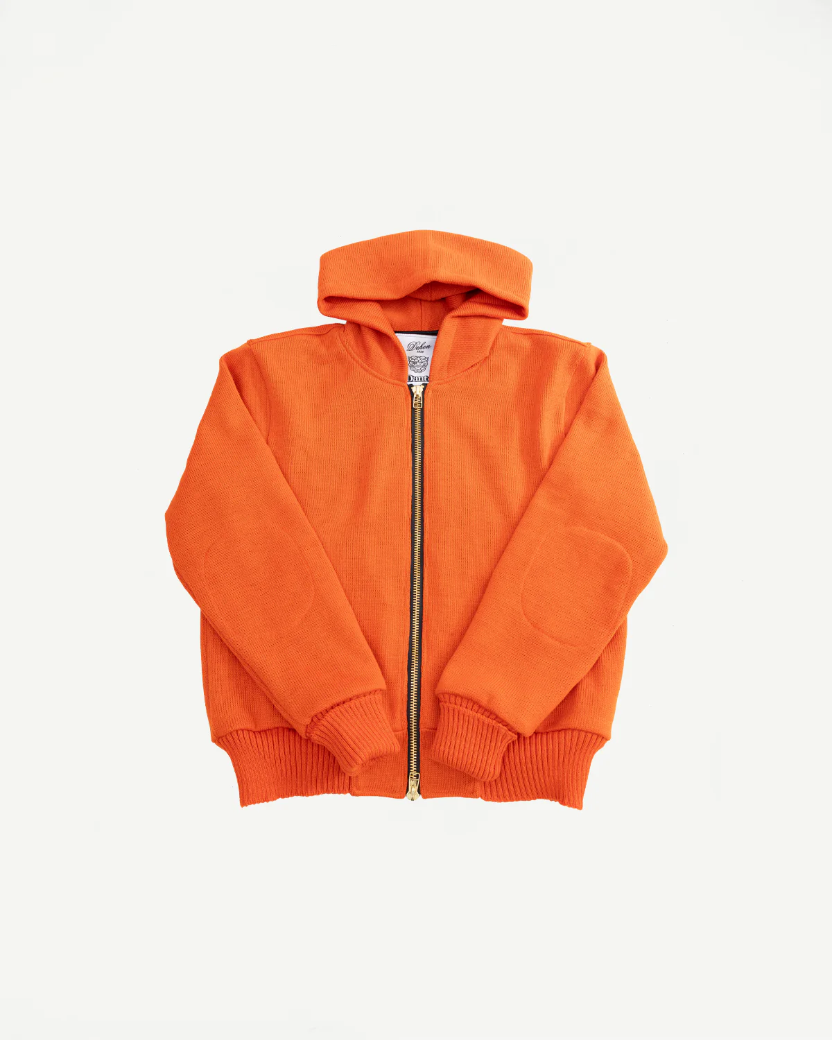 Dant Exclusive Full Zip Moto Hoodie - Safety Orange