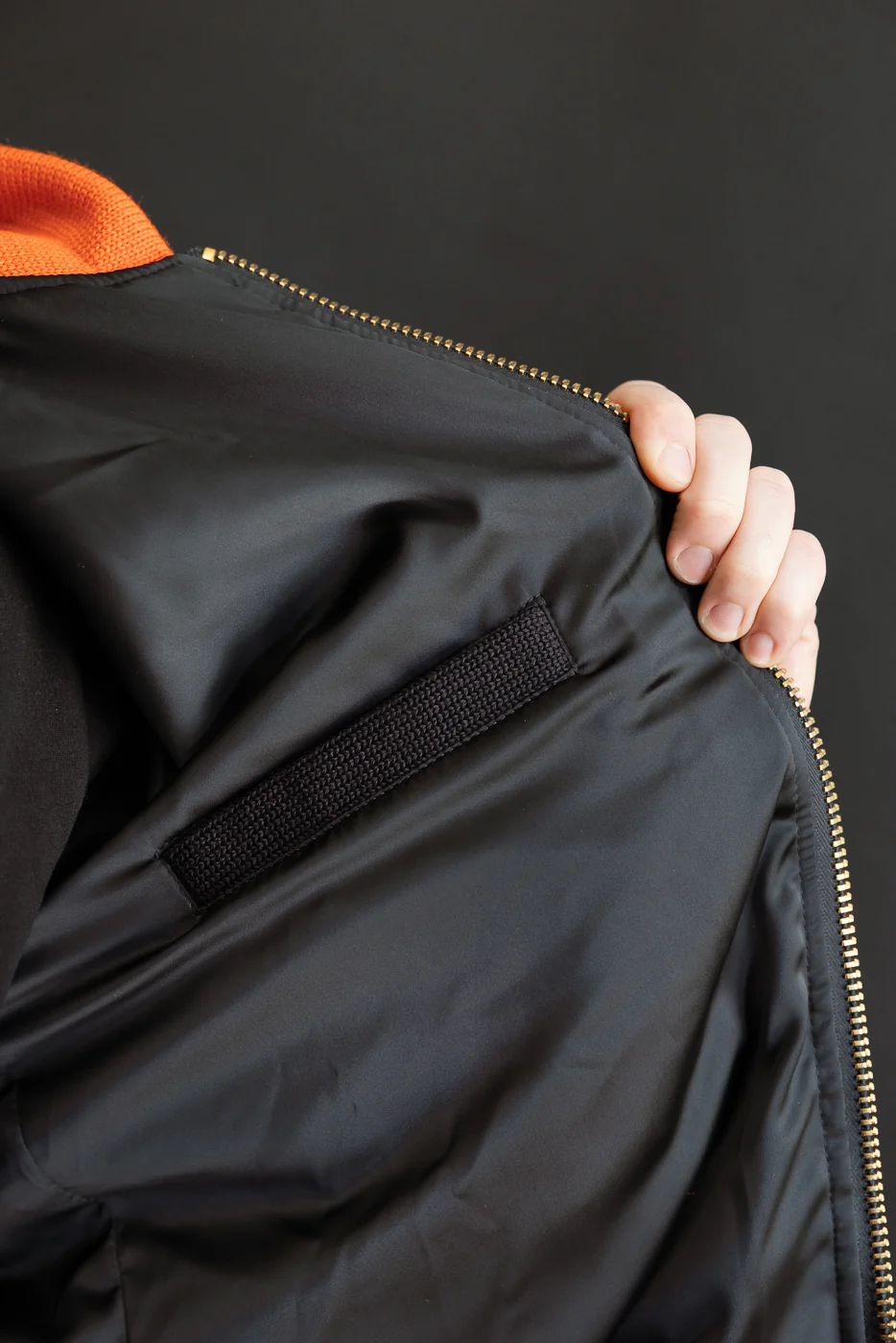 Dant Exclusive Full Zip Moto Hoodie - Safety Orange - Image 24