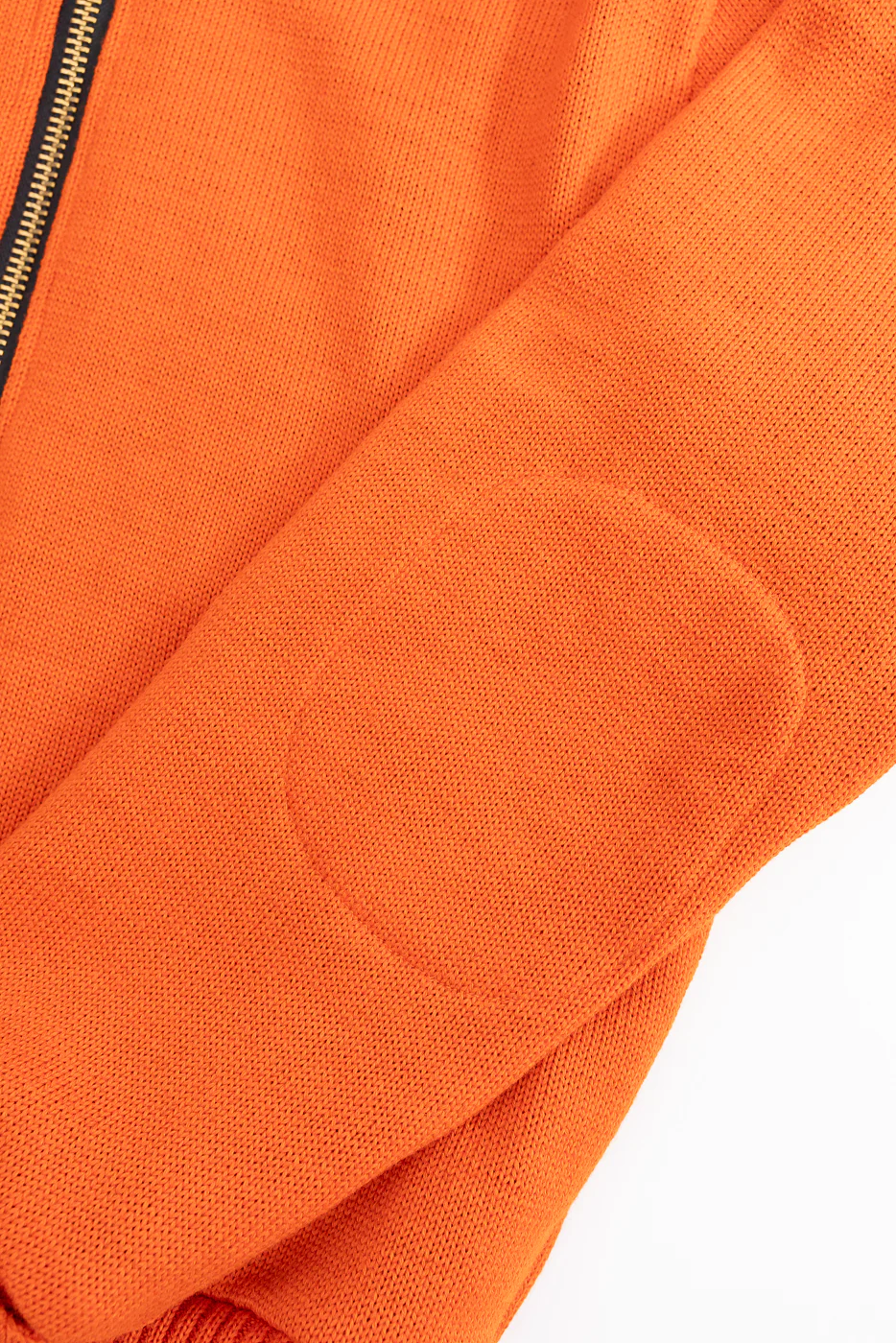 Dant Exclusive Full Zip Moto Hoodie - Safety Orange - Image 5