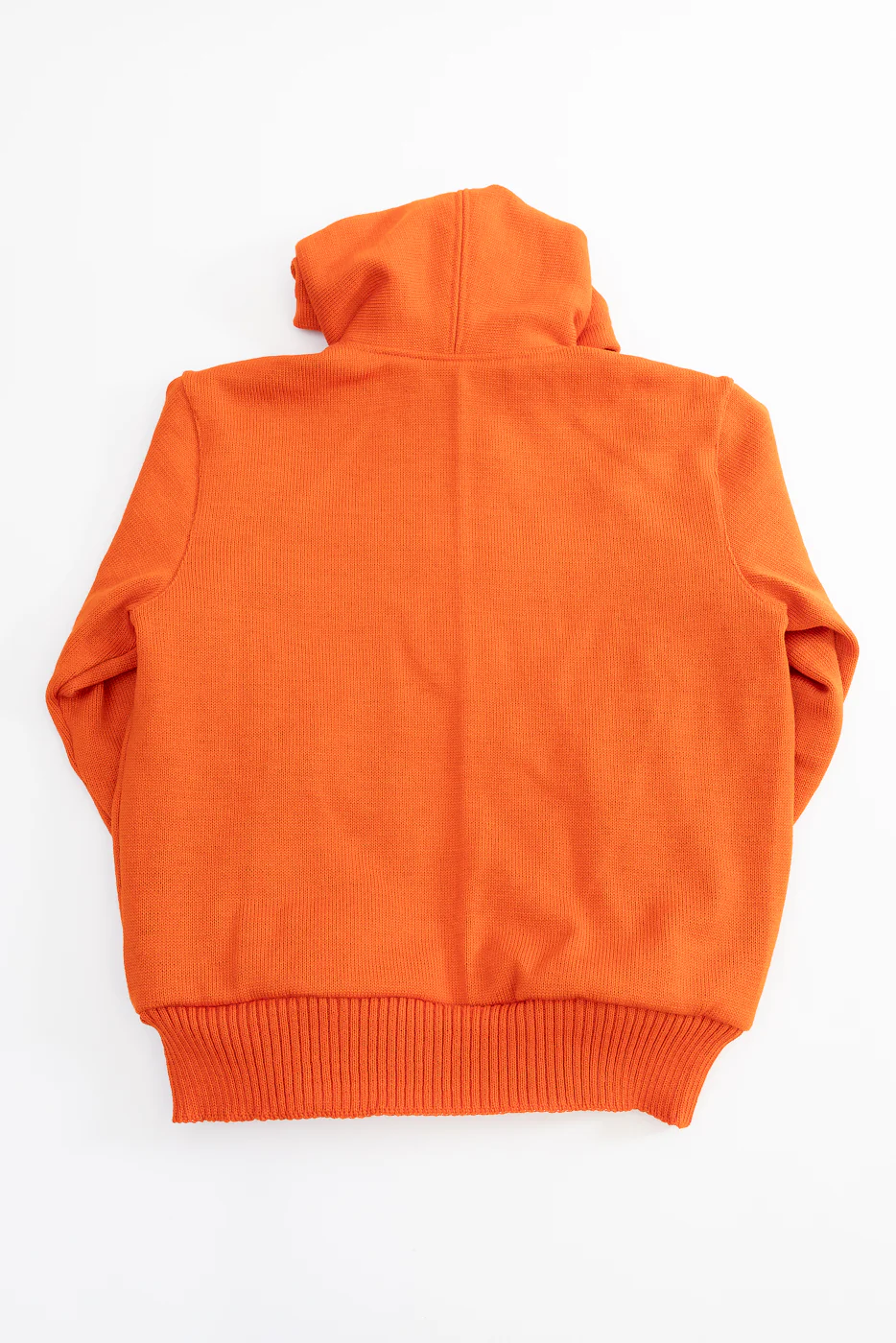 Dant Exclusive Full Zip Moto Hoodie - Safety Orange - Image 6