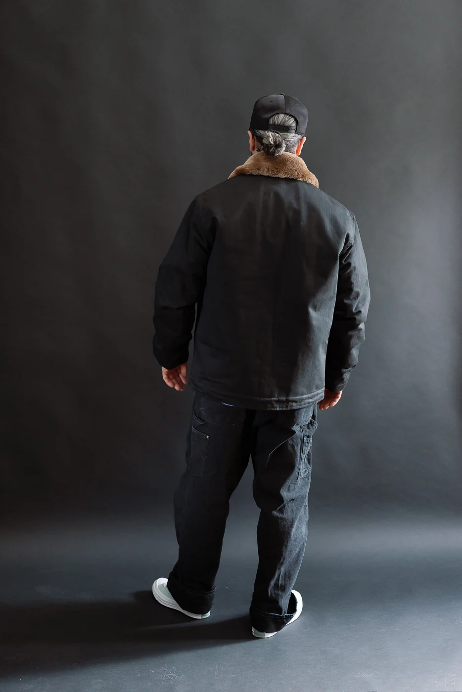 Dant Exclusive N-1 Dry Wax Deck Jacket - Black HB, Kodiak - Image 9