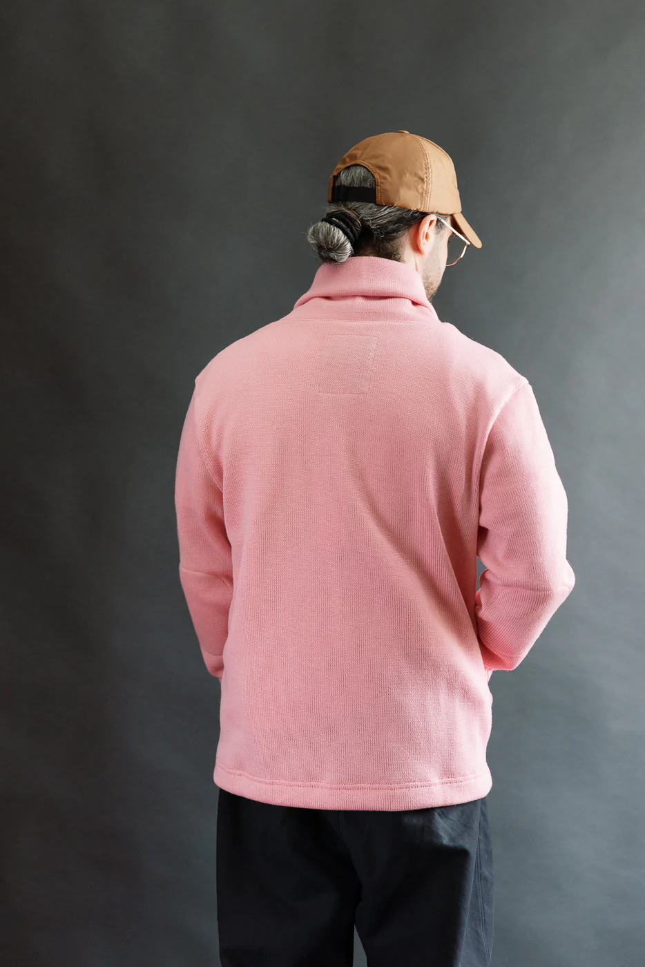 Dant Exclusive Shawl Sweater Coat - Bubblegum - Image 12