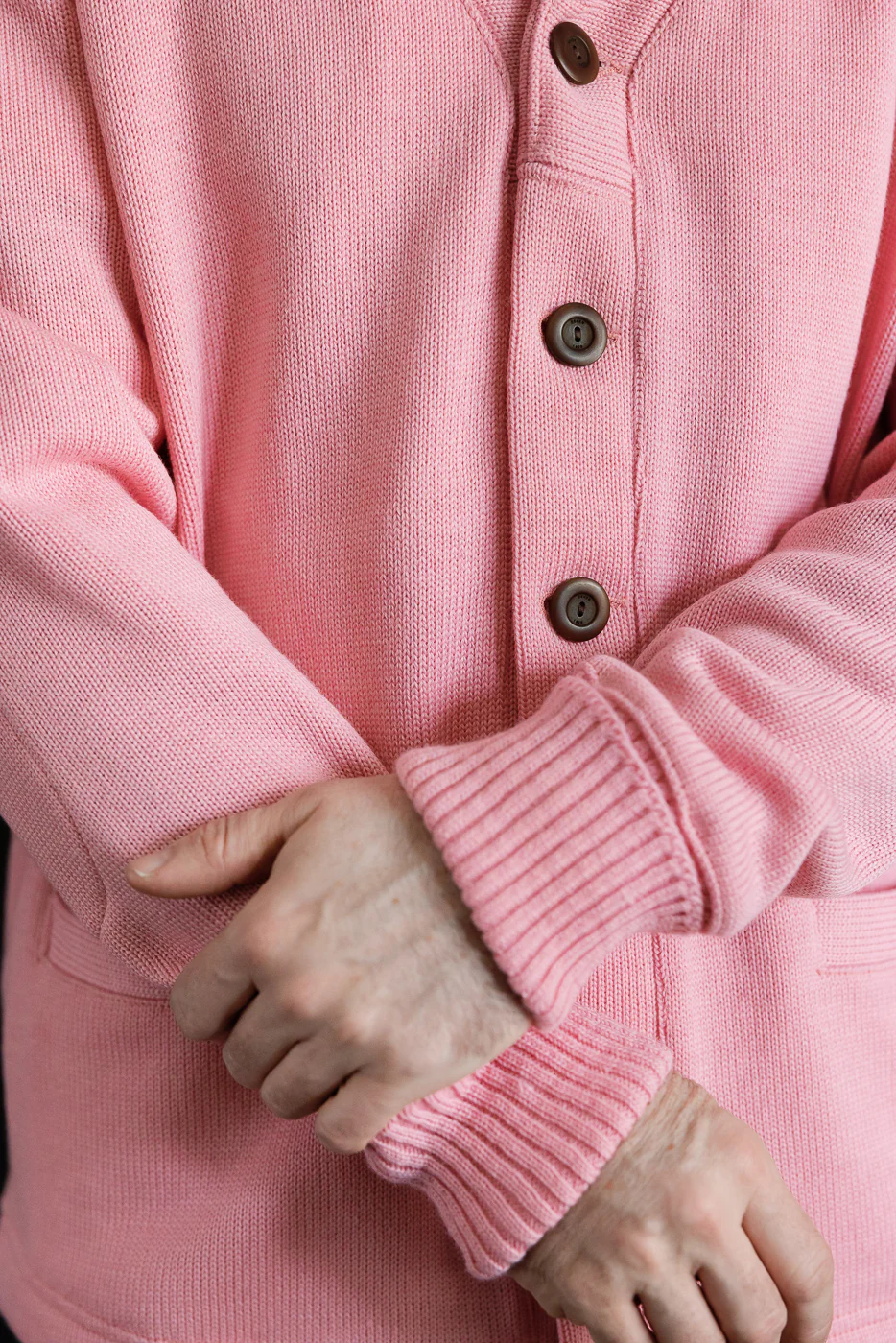 Dant Exclusive Shawl Sweater Coat - Bubblegum - Image 19