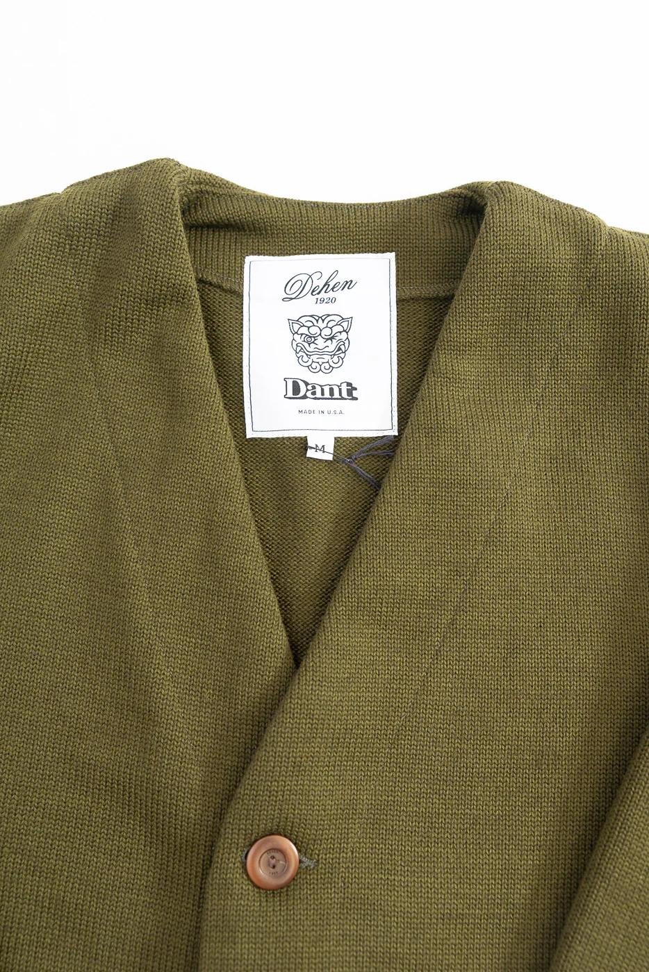 Dant Exclusive Slouchy Cardigan - Loden - Image 2