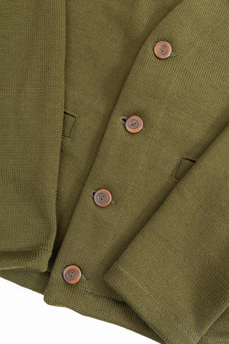 Dant Exclusive Slouchy Cardigan - Loden - Image 3