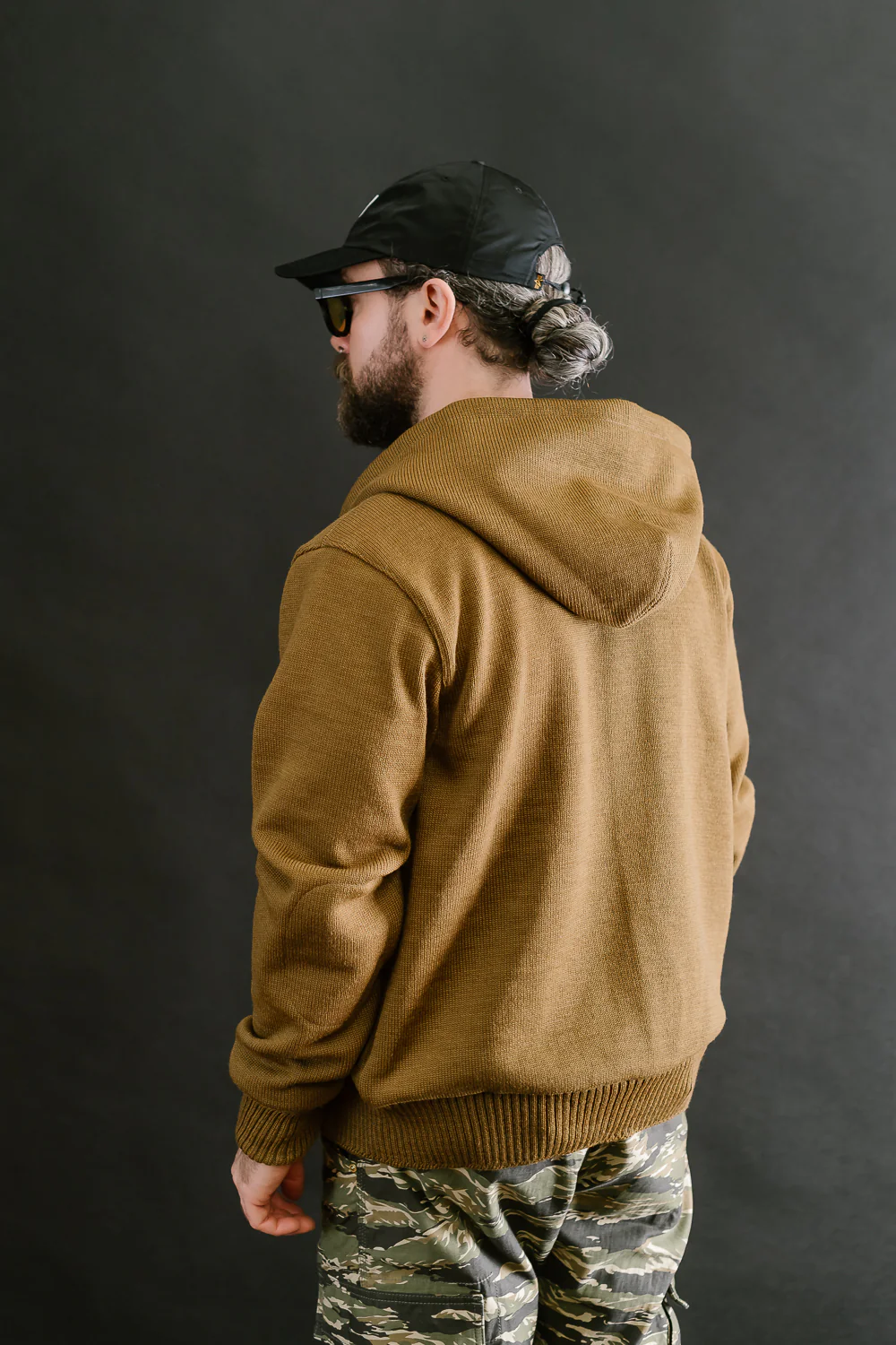 Dant x Dehen - Full Zip Moto Hoodie - Goldmine - Image 14