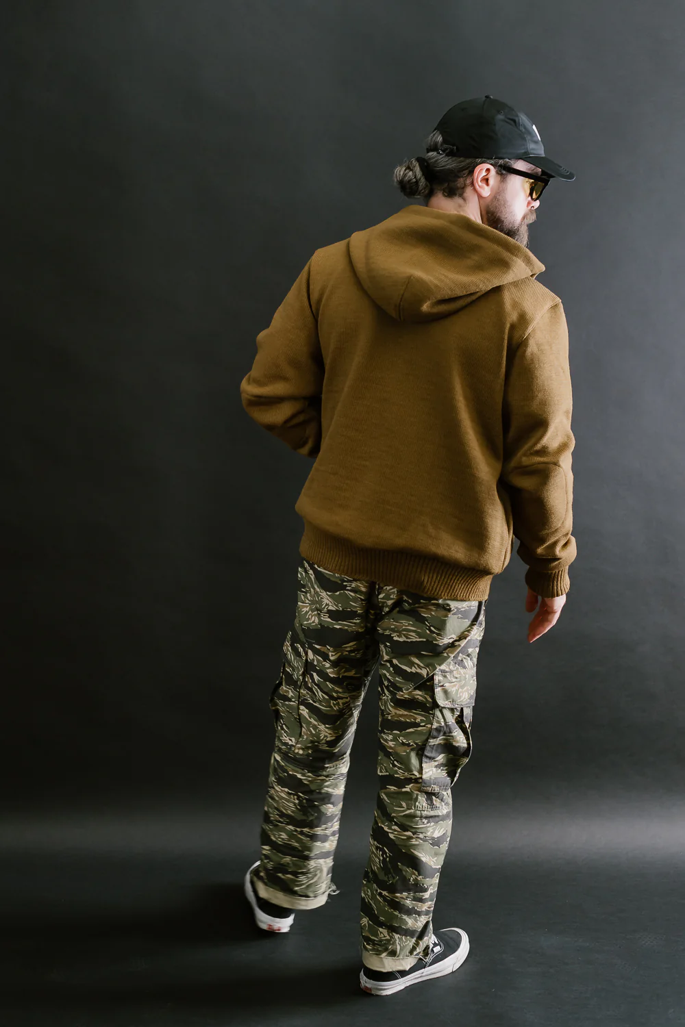 Dant x Dehen - Full Zip Moto Hoodie - Goldmine - Image 9