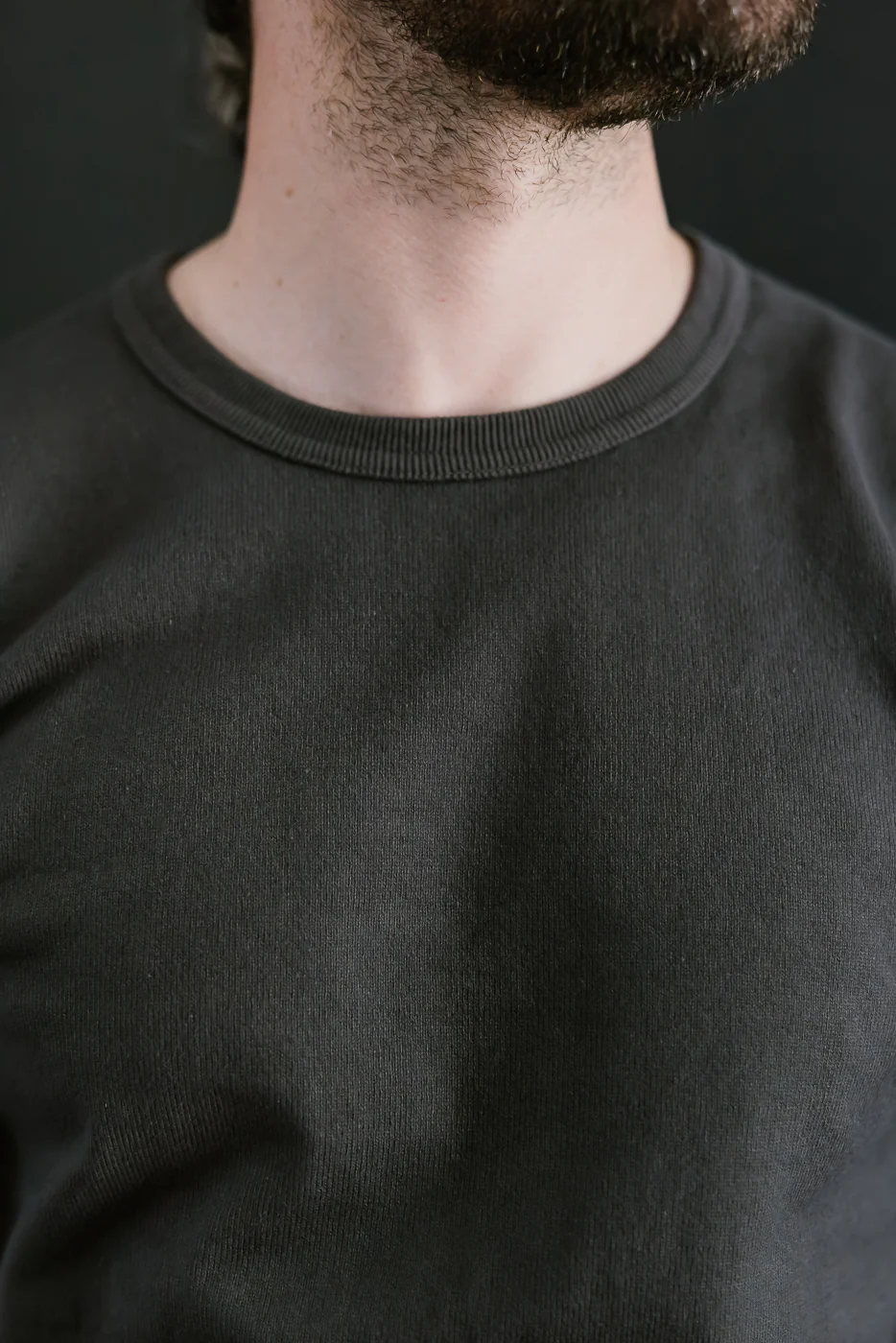 Double Heavyweight Crewneck T-Shirt - Sumi - Image 15