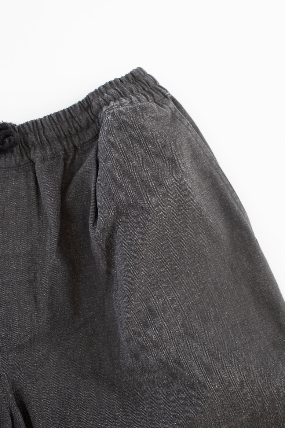 Drawstring Shorts HBT - Charcoal - Image 3