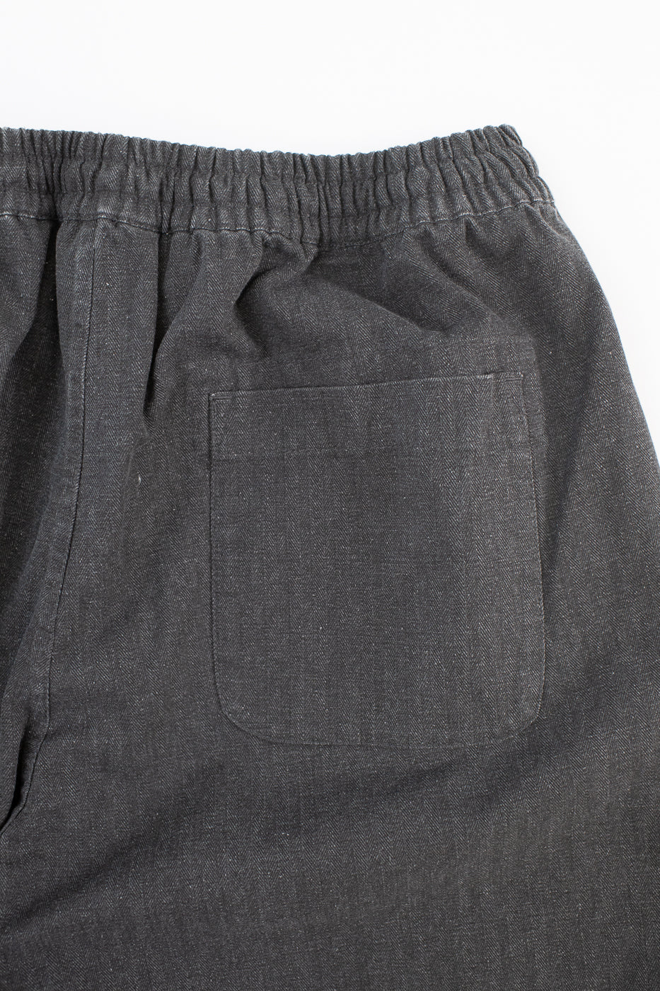 Drawstring Shorts HBT - Charcoal - Image 4