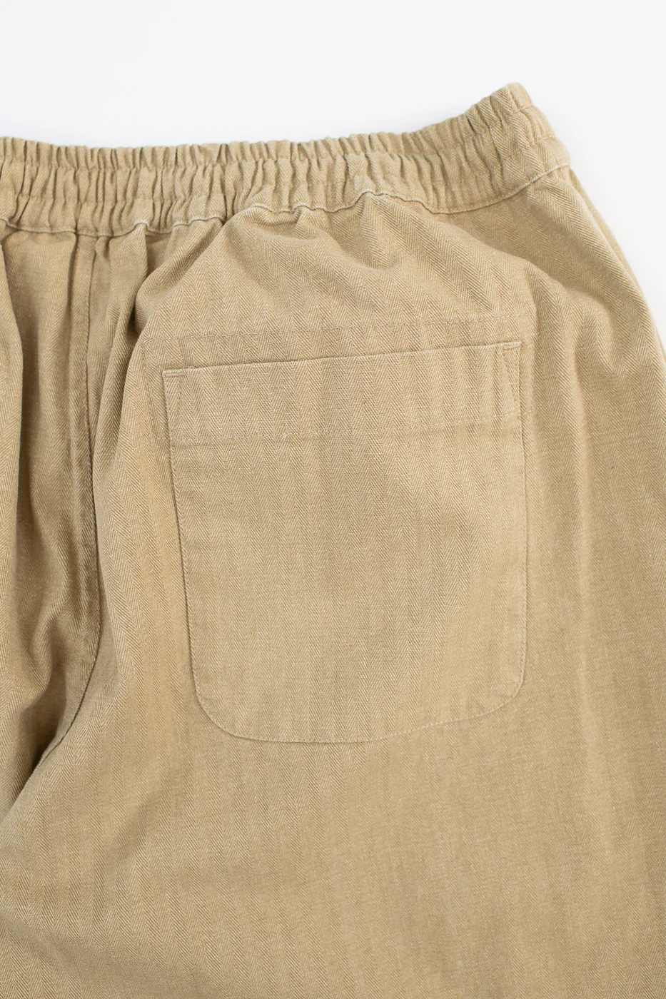 Drawstring Shorts HBT - Sand - Image 4
