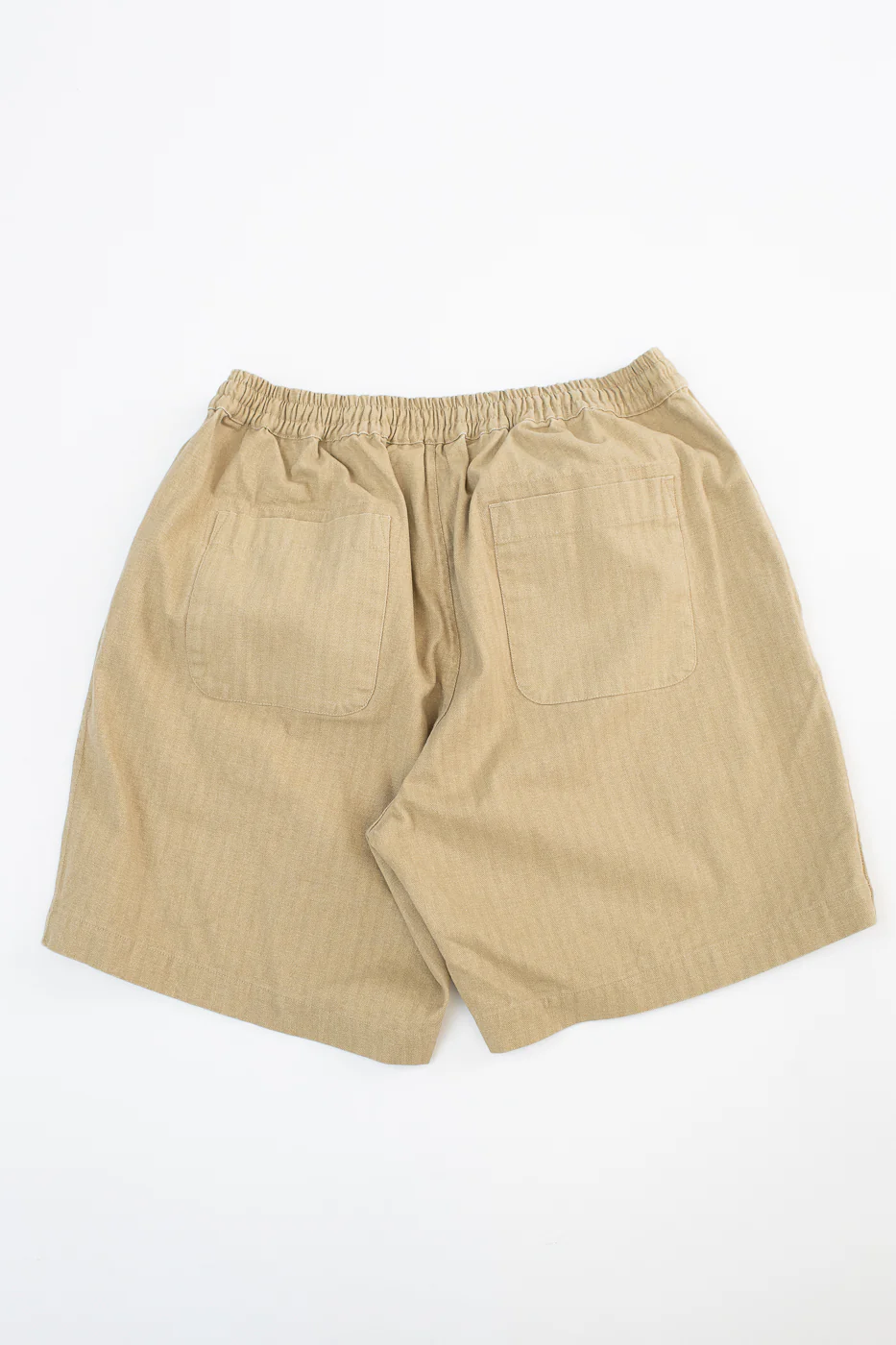 Drawstring Shorts HBT - Sand - Image 5