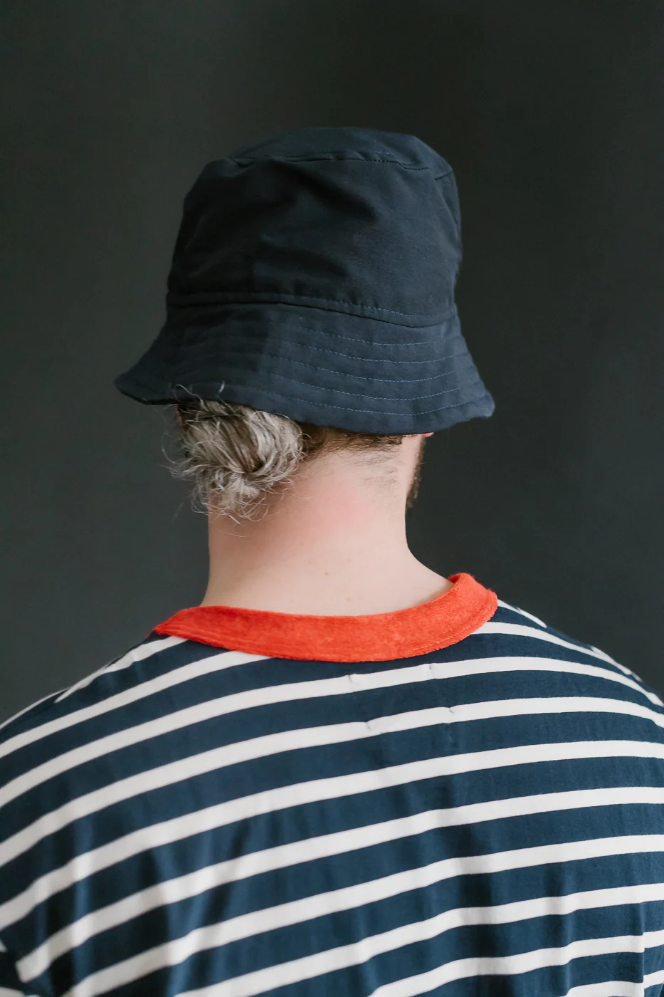 Dream On Dreamer Hat Nylon Shaggy Bear - Navy - Image 5