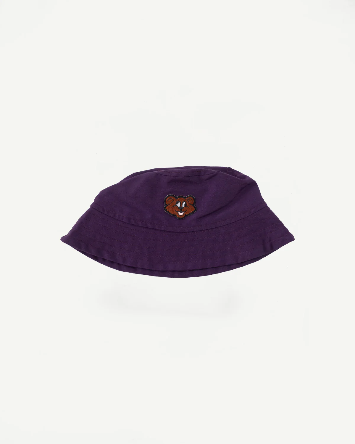 Dream On Dreamer Hat Nylon Shaggy Bear - Purple