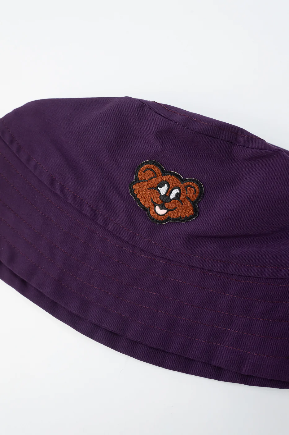 Dream On Dreamer Hat Nylon Shaggy Bear - Purple - Image 2