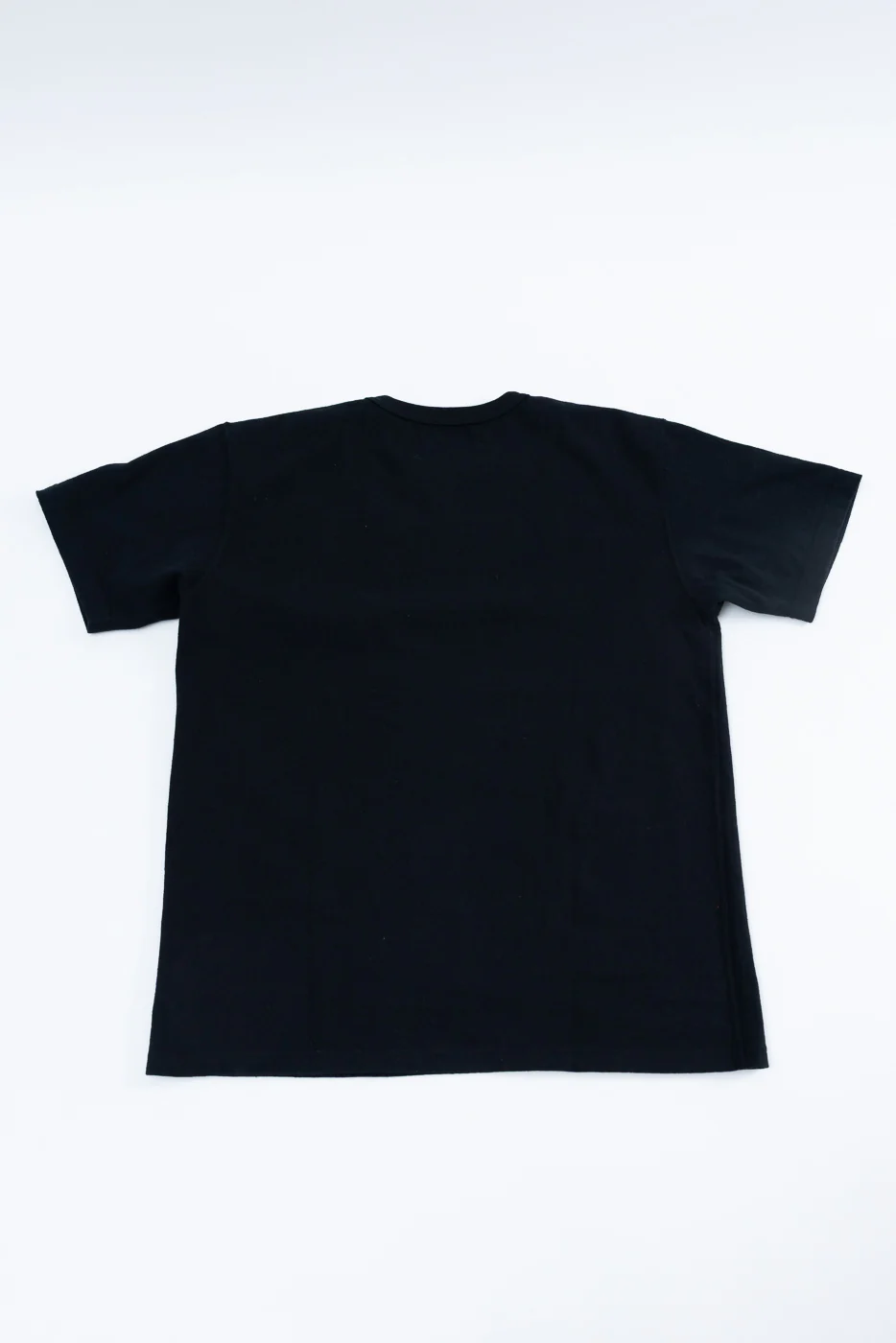 ELS Recycled Cotton Slub Crewneck T-Shirt - Black - Image 4