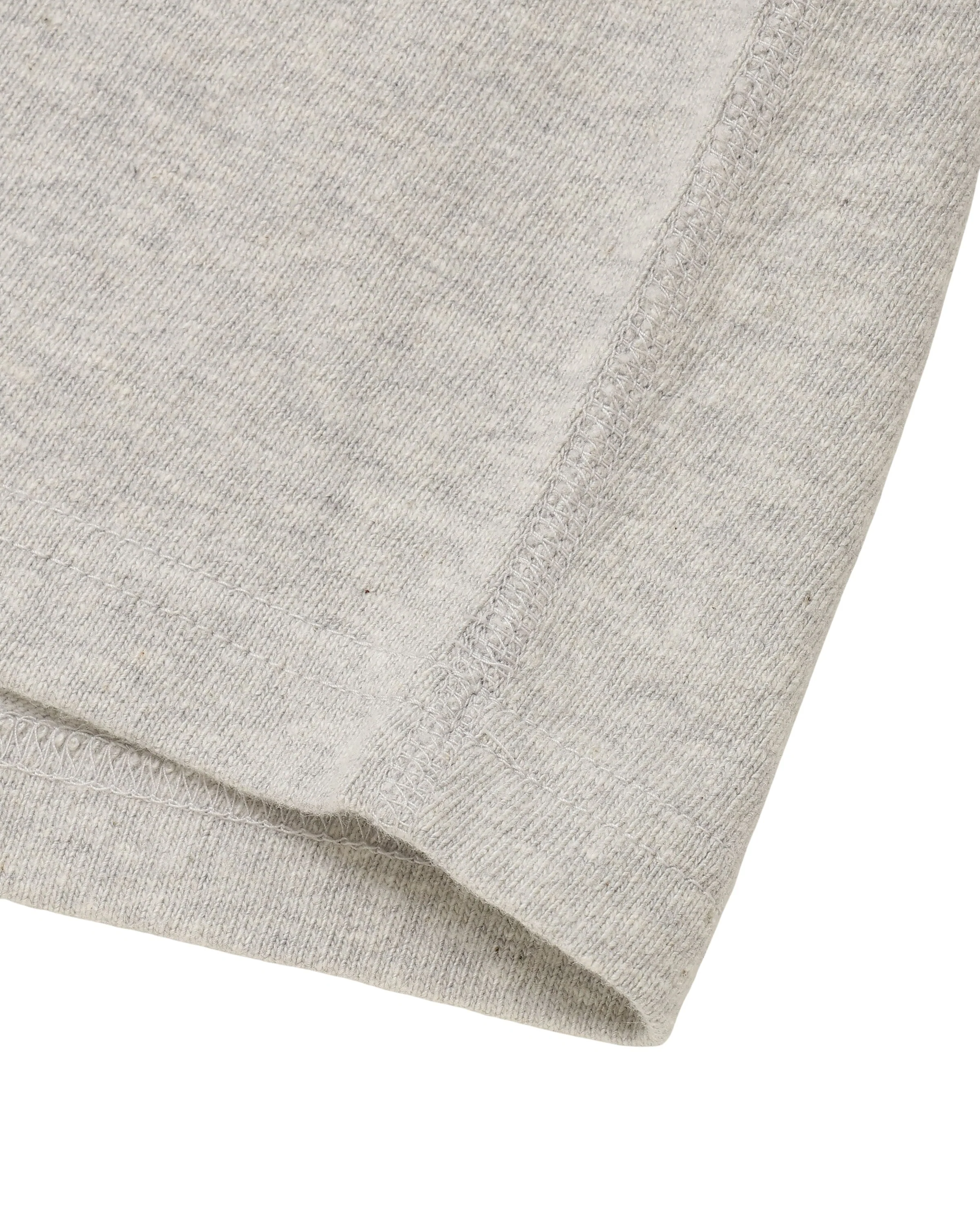 ELS Recycled Cotton Slub Crewneck T-Shirt - Heather Grey - Image 3