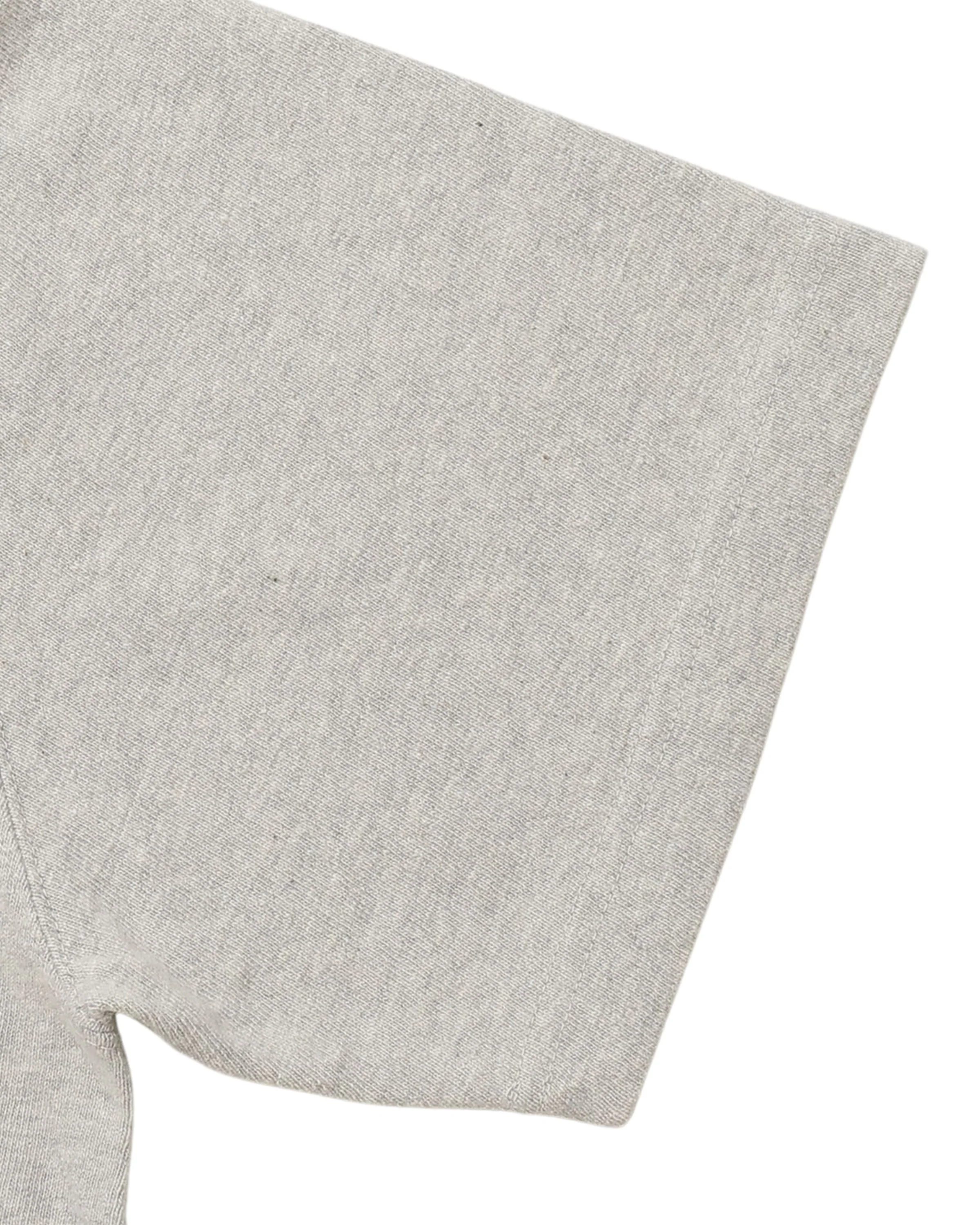 ELS Recycled Cotton Slub Crewneck T-Shirt - Heather Grey - Image 4