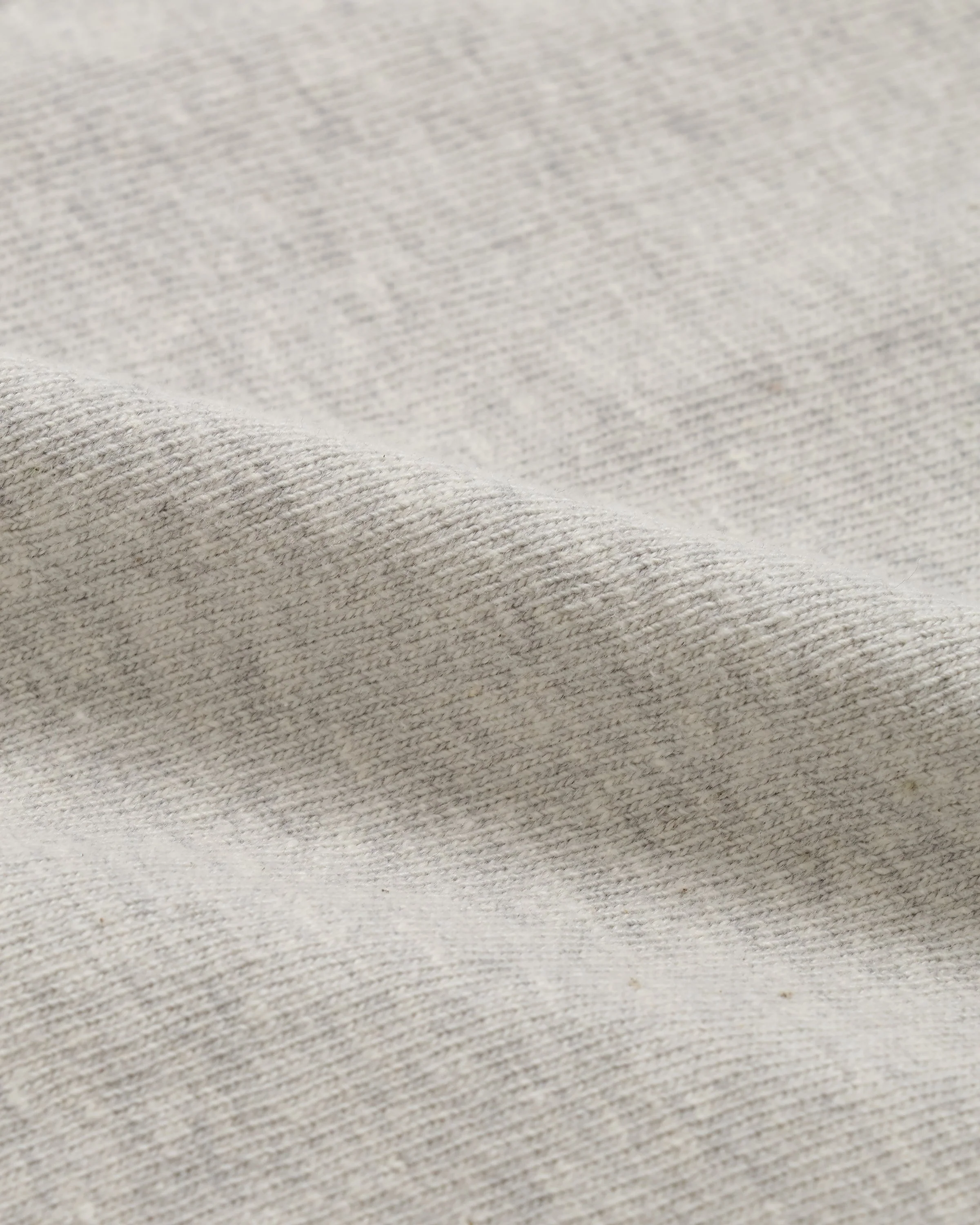 ELS Recycled Cotton Slub Crewneck T-Shirt - Heather Grey - Image 5