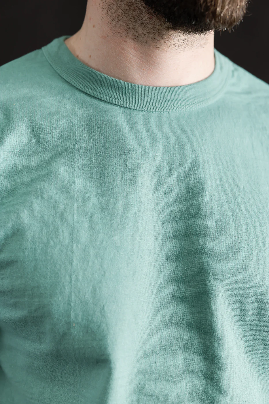 "Fallen Cotton" Midweight Tee Short Sleeve - Emerald - Image 15
