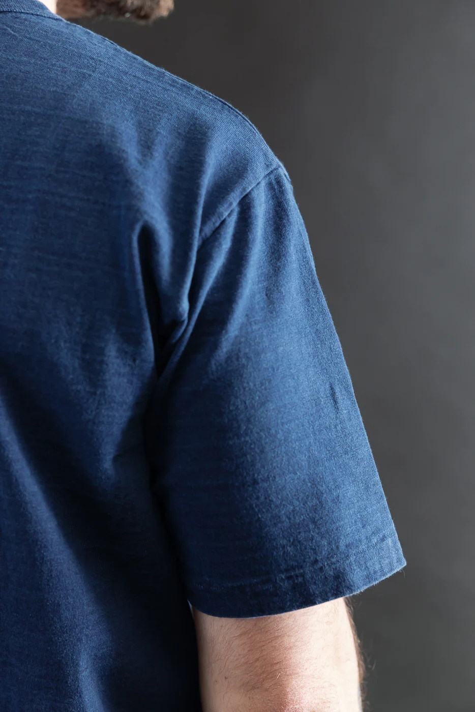 "Fallen Cotton" Midweight Tee Short Sleeve - Indigo - Image 16