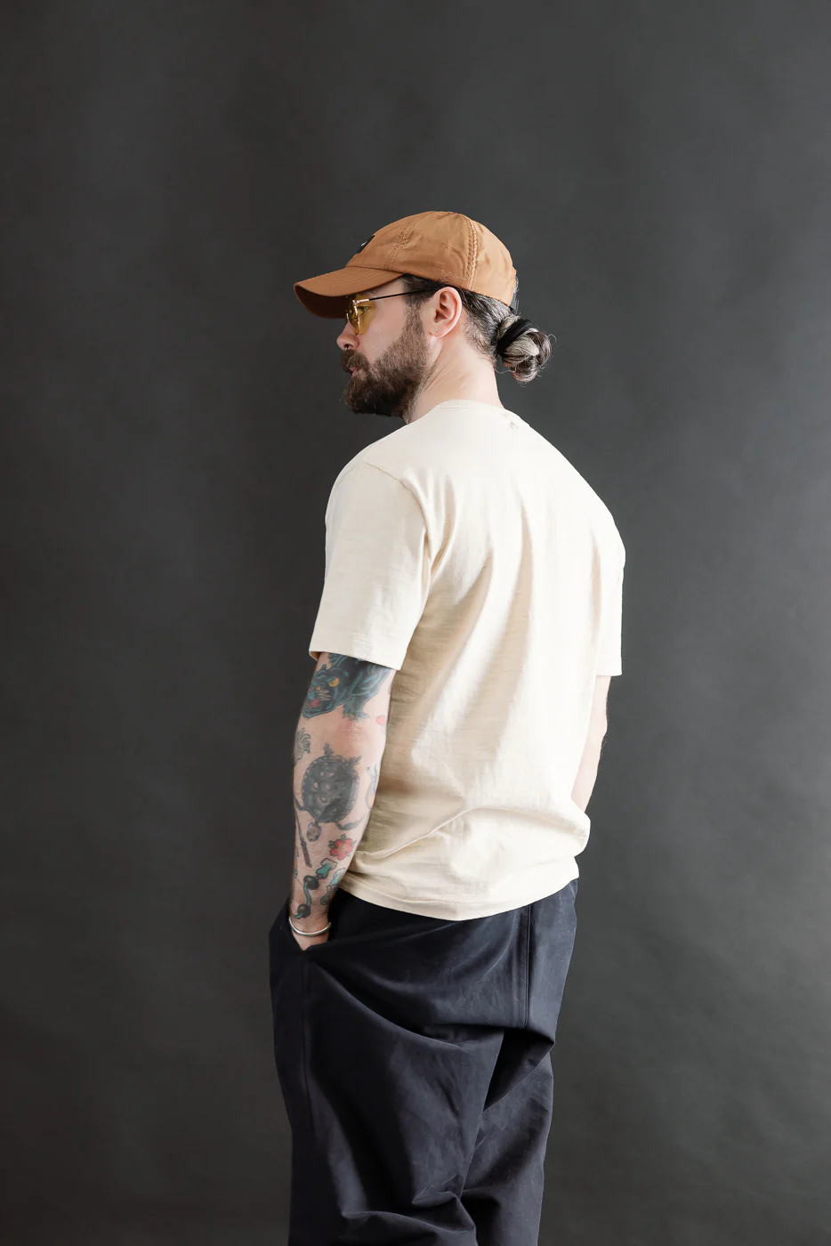 "Fallen Cotton" Midweight Tee Short Sleeve - PD Cream - Image 10